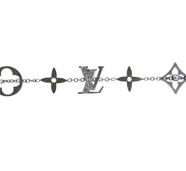 Louis Vuitton Idylle Blossom Monogram Gold Diamond Bracelet – Opulent  Jewelers