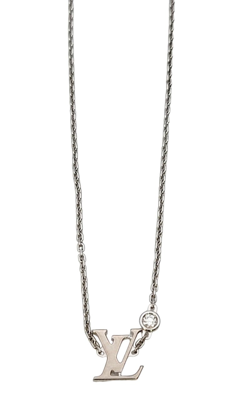 22136 Louis Vuitton Idylle Blossom Diamond 18k White Gold 