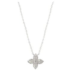 Louis Vuitton LV Idylle Blossom Pendant Necklace 18K White Gold and Diamo  at 1stDibs