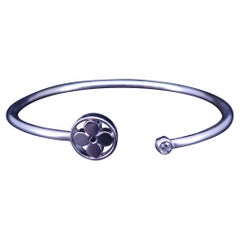 Louis Vuitton Idylle Blossom Twist Bracelet 18K White Gold