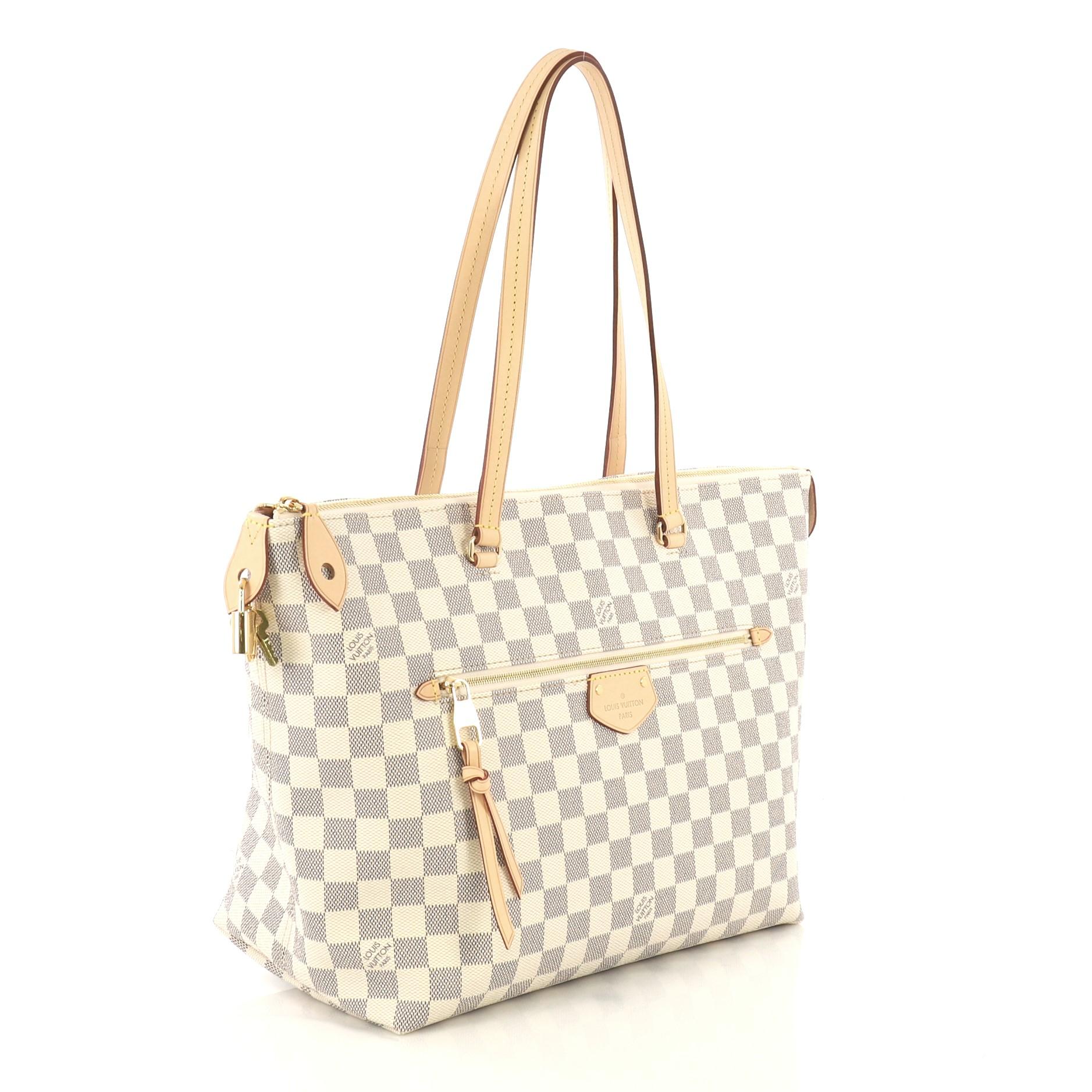 Louis Vuitton Iena Tote Damier MM In Good Condition In NY, NY