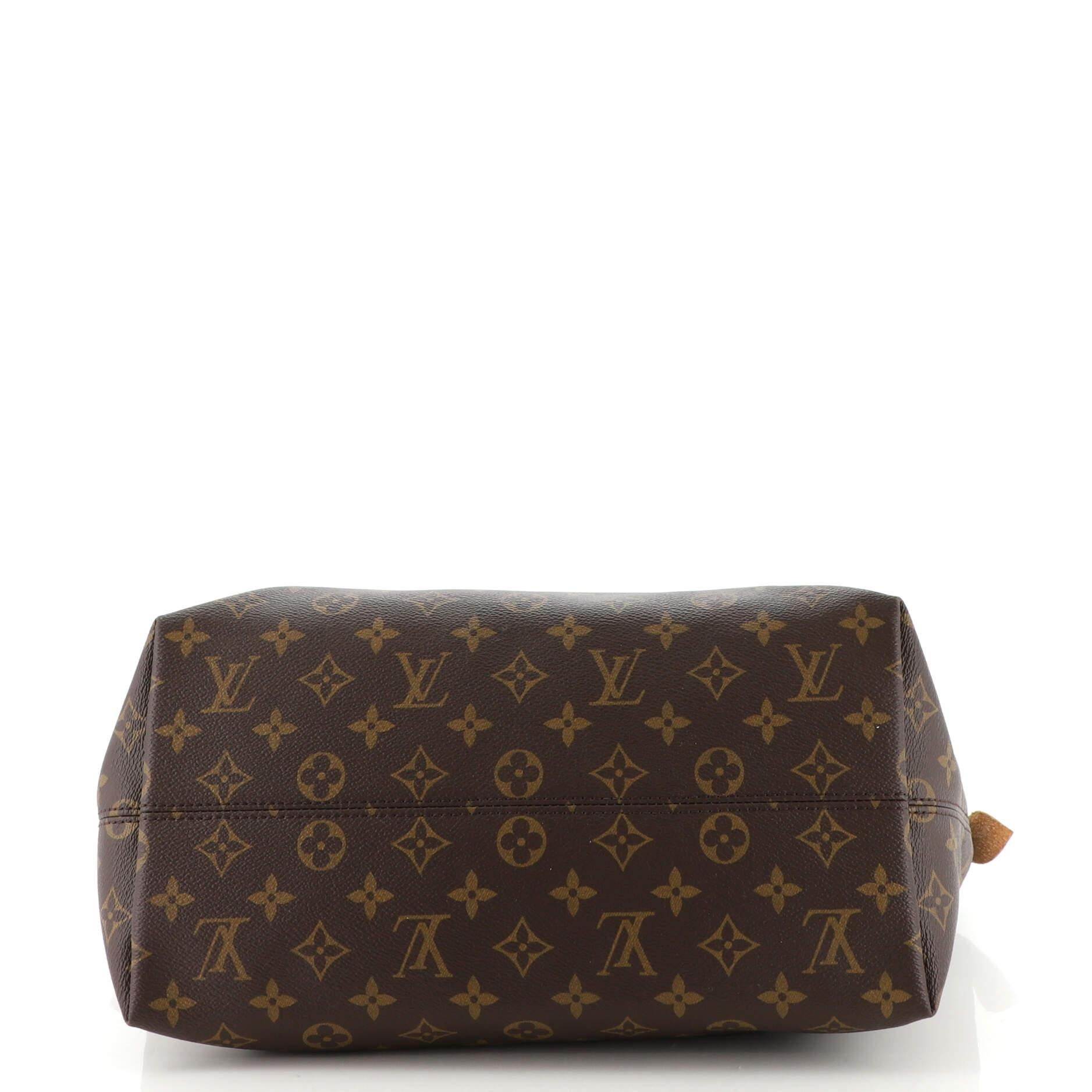 Louis Vuitton Iena Tote Monogram Canvas MM In Good Condition In NY, NY