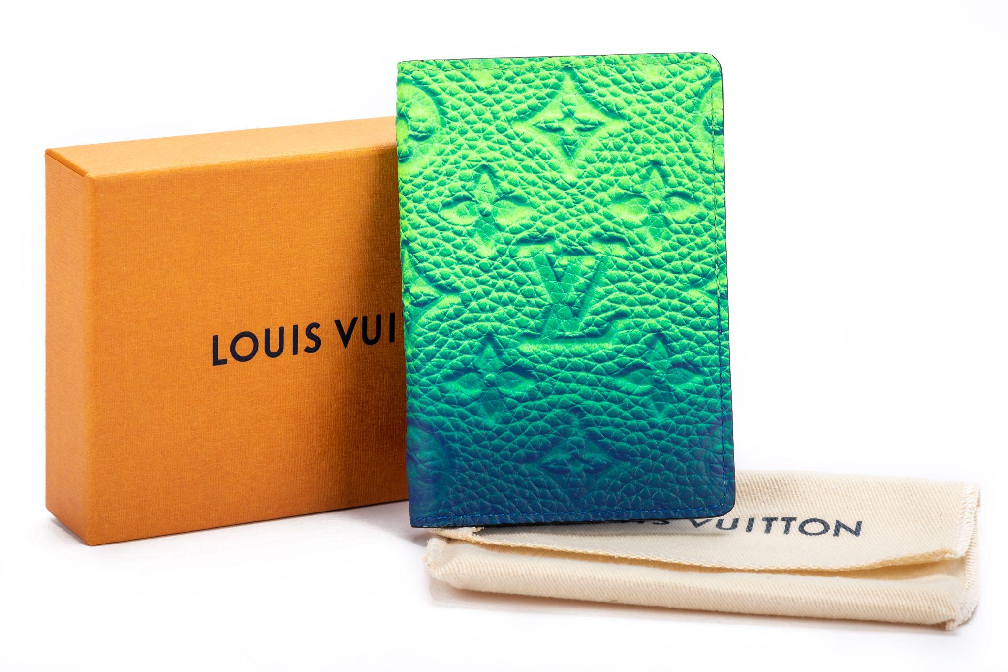 Louis Vuitton Illusion Leather Wallet BN In New Condition For Sale In West Hollywood, CA