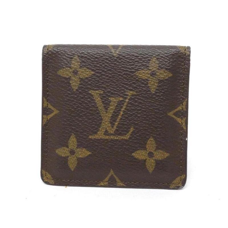 Brown Louis Vuitton Impossible Find Monogram Pocket Calculator 240165 For Sale