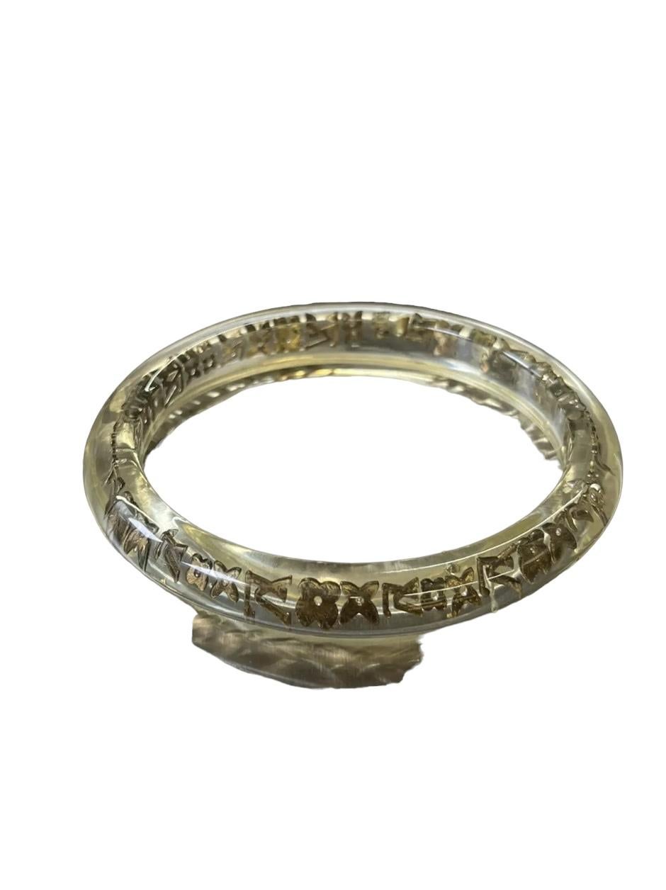 Louis Vuitton Bracelet jonc avec monogramme inclus Unisexe en vente