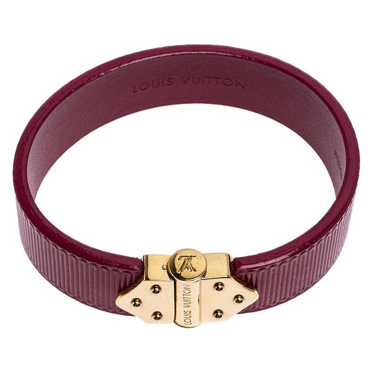 Louis Vuitton Indian Rose EPI Leather Spirit Bracelet