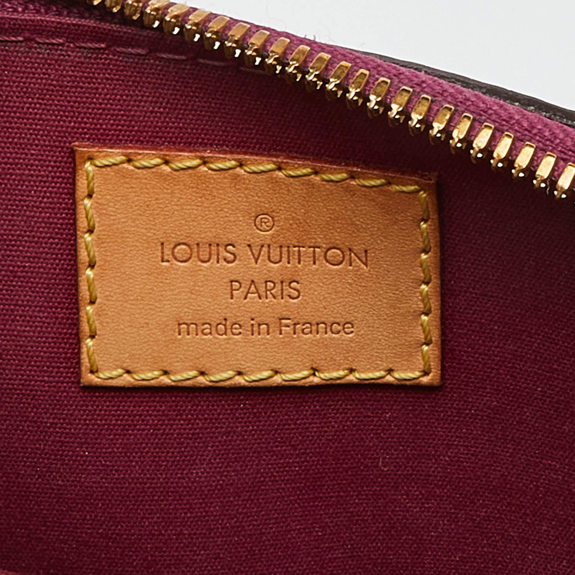 Louis Vuitton Indian Rose Monogram Vernis Alma BB Bag 6