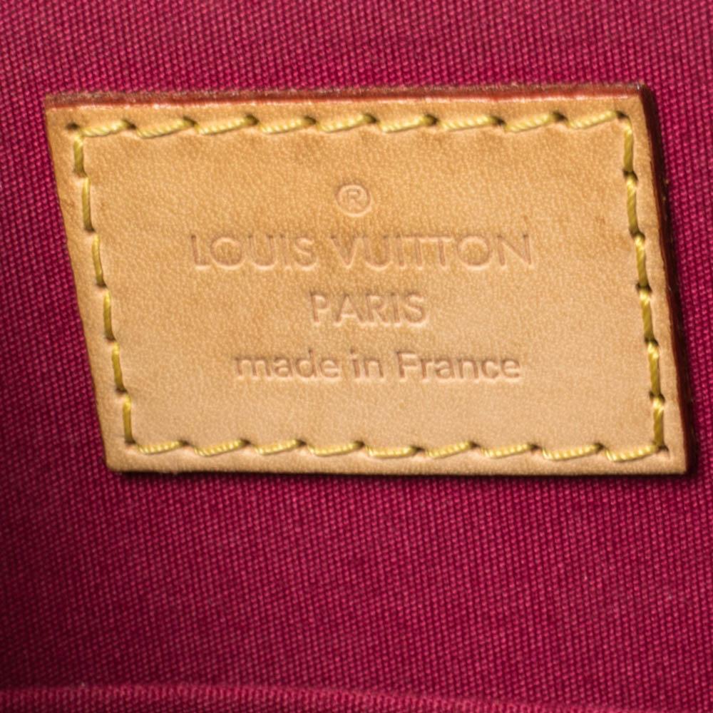 Louis Vuitton Indian Rose Monogram Vernis Alma BB Bag 2