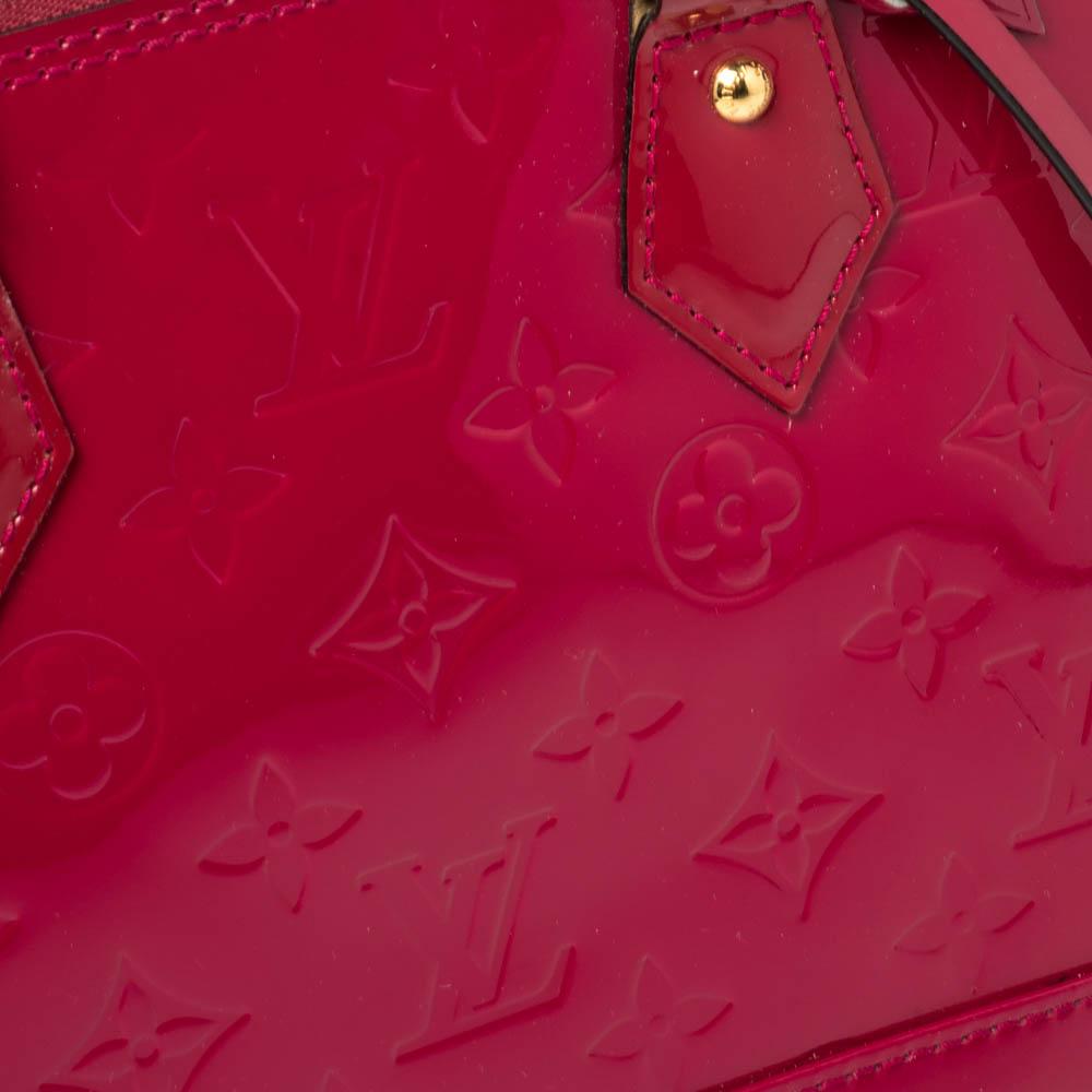 Louis Vuitton Indian Rose Monogram Vernis Alma BB Bag 4