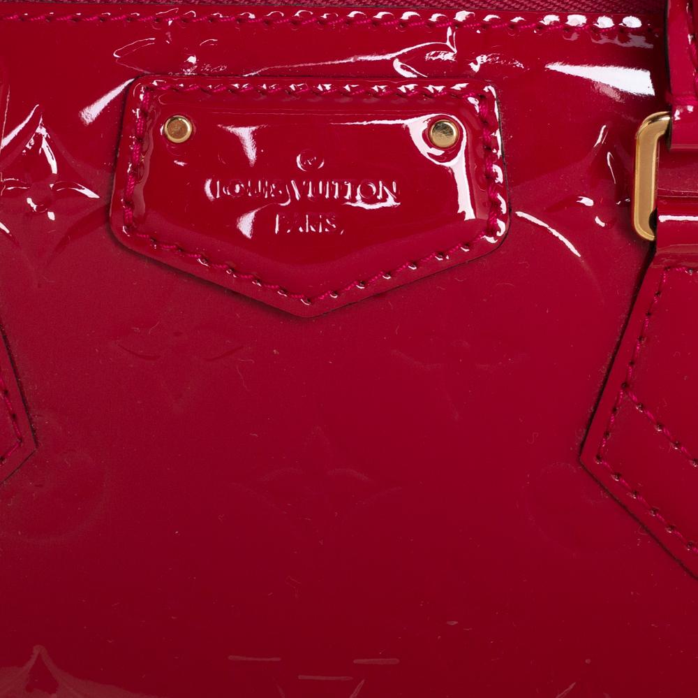 Women's Louis Vuitton Indian Rose Monogram Vernis Montana Bag