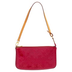 Louis Vuitton Indian Rose Monogram Vernis Pochette Accessoires Shoulder Bag
