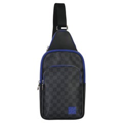 Louis Vuitton Indigo Blue Damier Graphite Canvas Avenue Slingbag