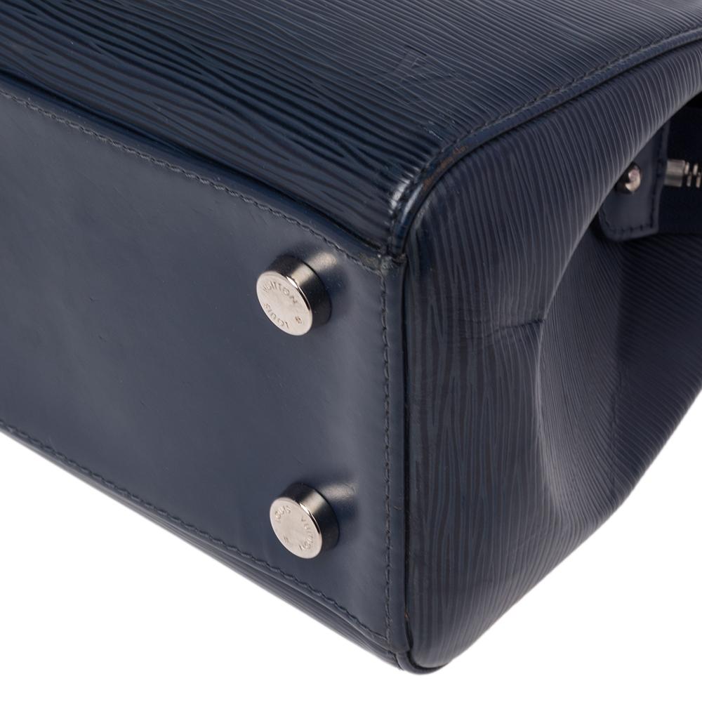 Louis Vuitton Indigoblaue Epi Leder Brea MM Tasche für Damen oder Herren