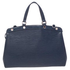 Louis Vuitton Indigo Blue Epi Leather Brea MM Bag