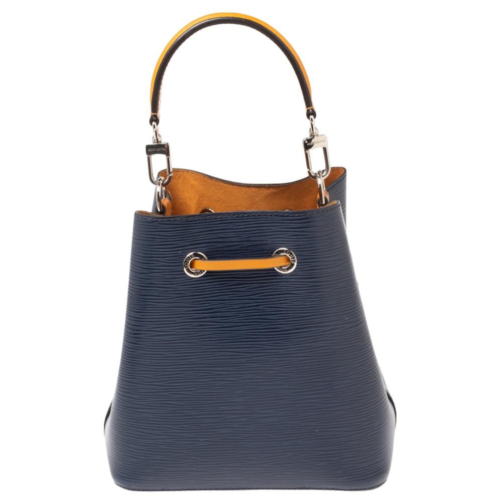Louis Vuitton Indigo Blue Epi Leather NeoNoe BB Bag 1