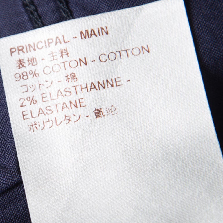 Louis Vuitton Indigo Dark Wash Denim Skinny Jeans S Louis Vuitton