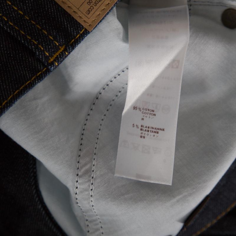 Louis Vuitton Indigo Dark Wash Denim Straight Fit Jeans S 1
