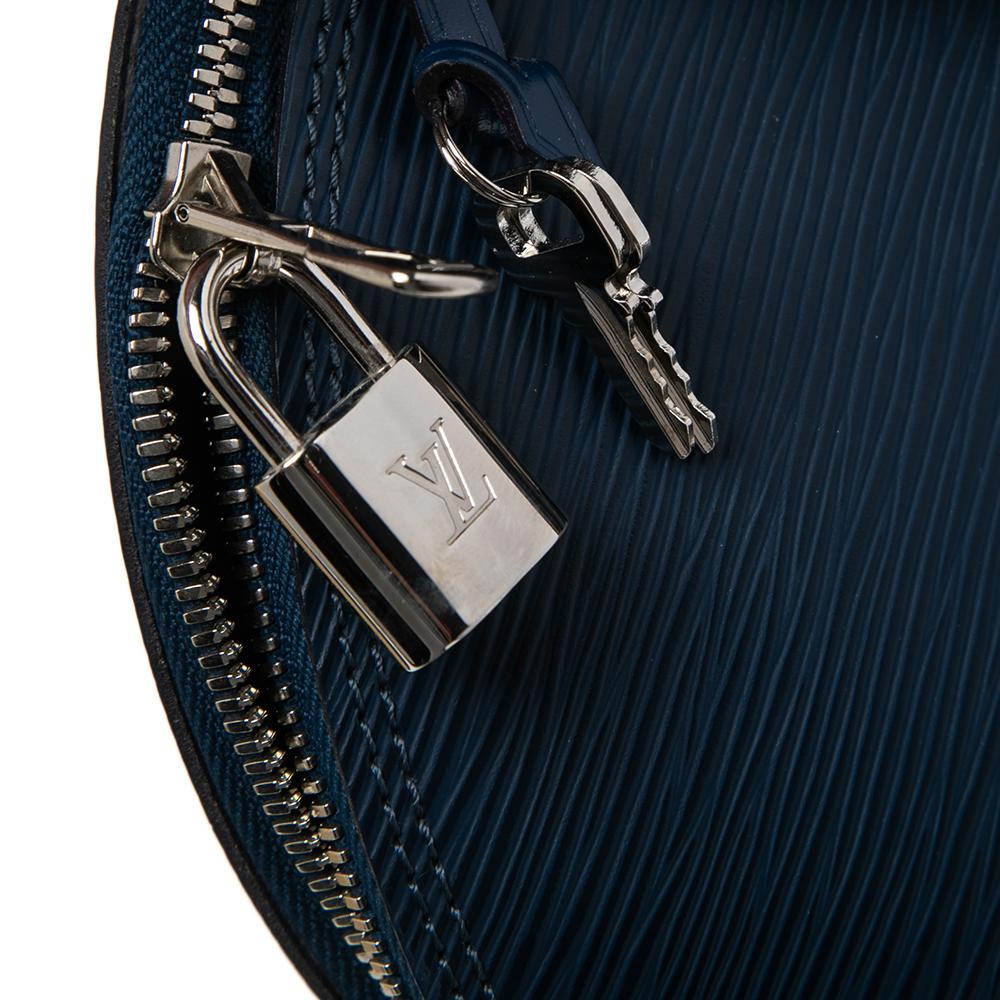 Louis Vuitton Indigo Epi Leather Alma GM Bag 1