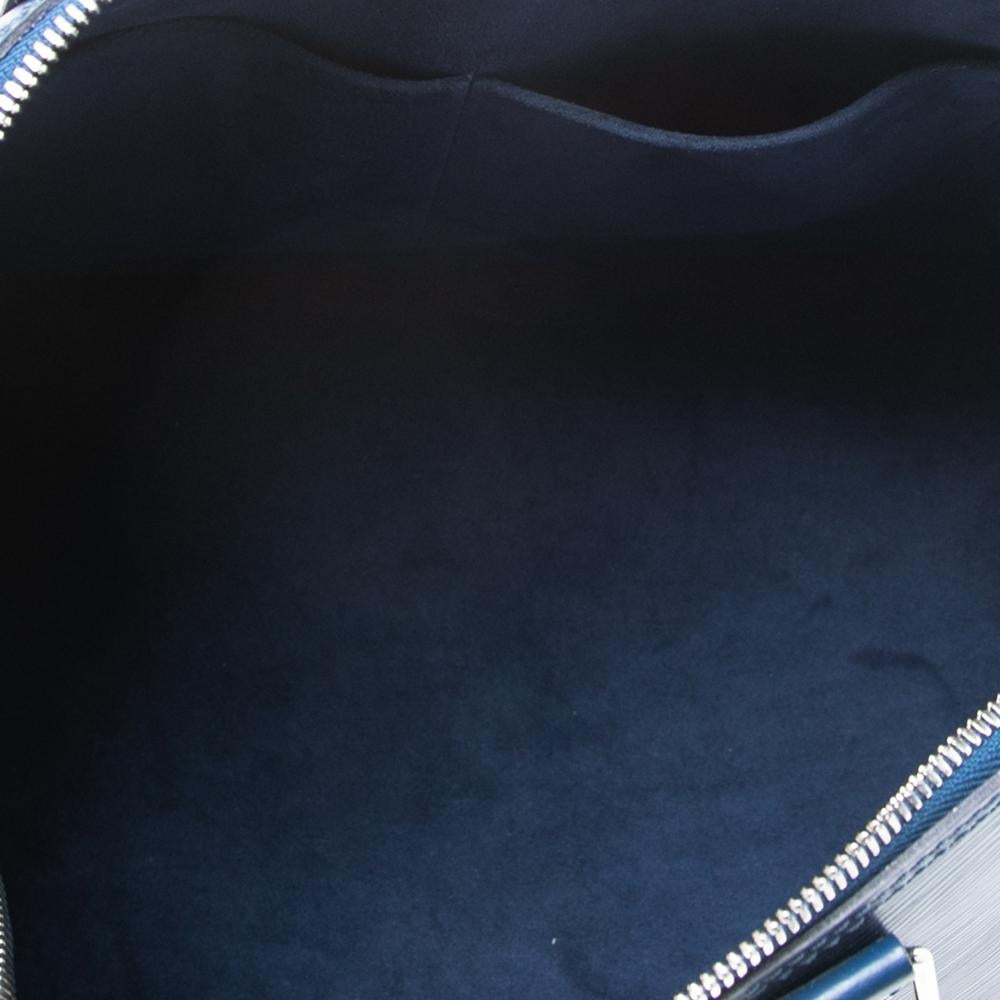 Louis Vuitton Indigo Epi Leather Alma GM Bag 3