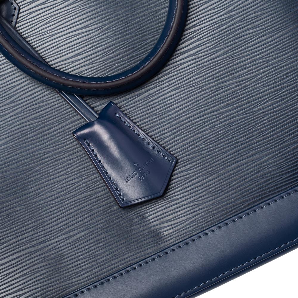Louis Vuitton Indigo Epi Leather Alma PM Bag 5