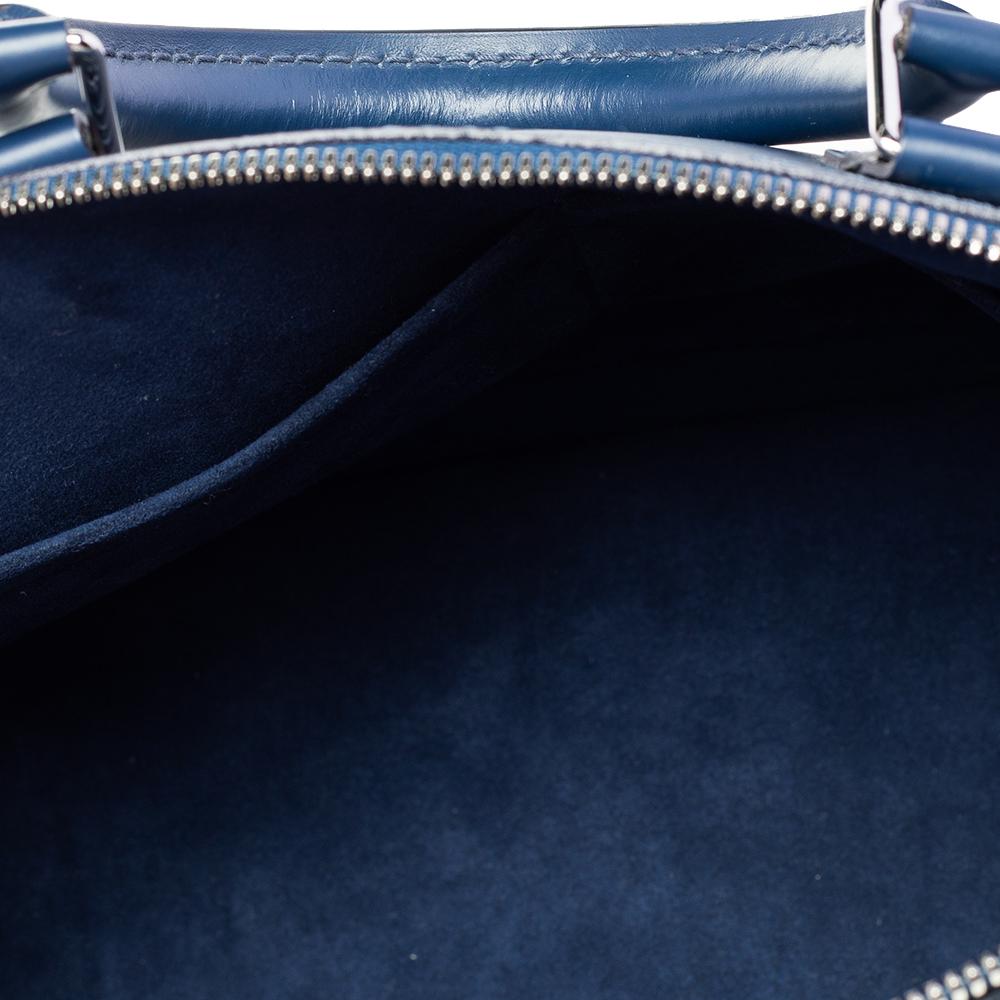 Louis Vuitton Indigo Epi Leather Alma PM Bag 7