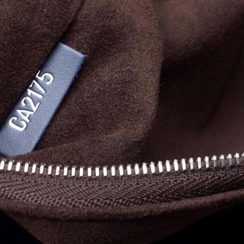 Louis Vuitton Indigo Epi Leather Cluny MM Bag 7