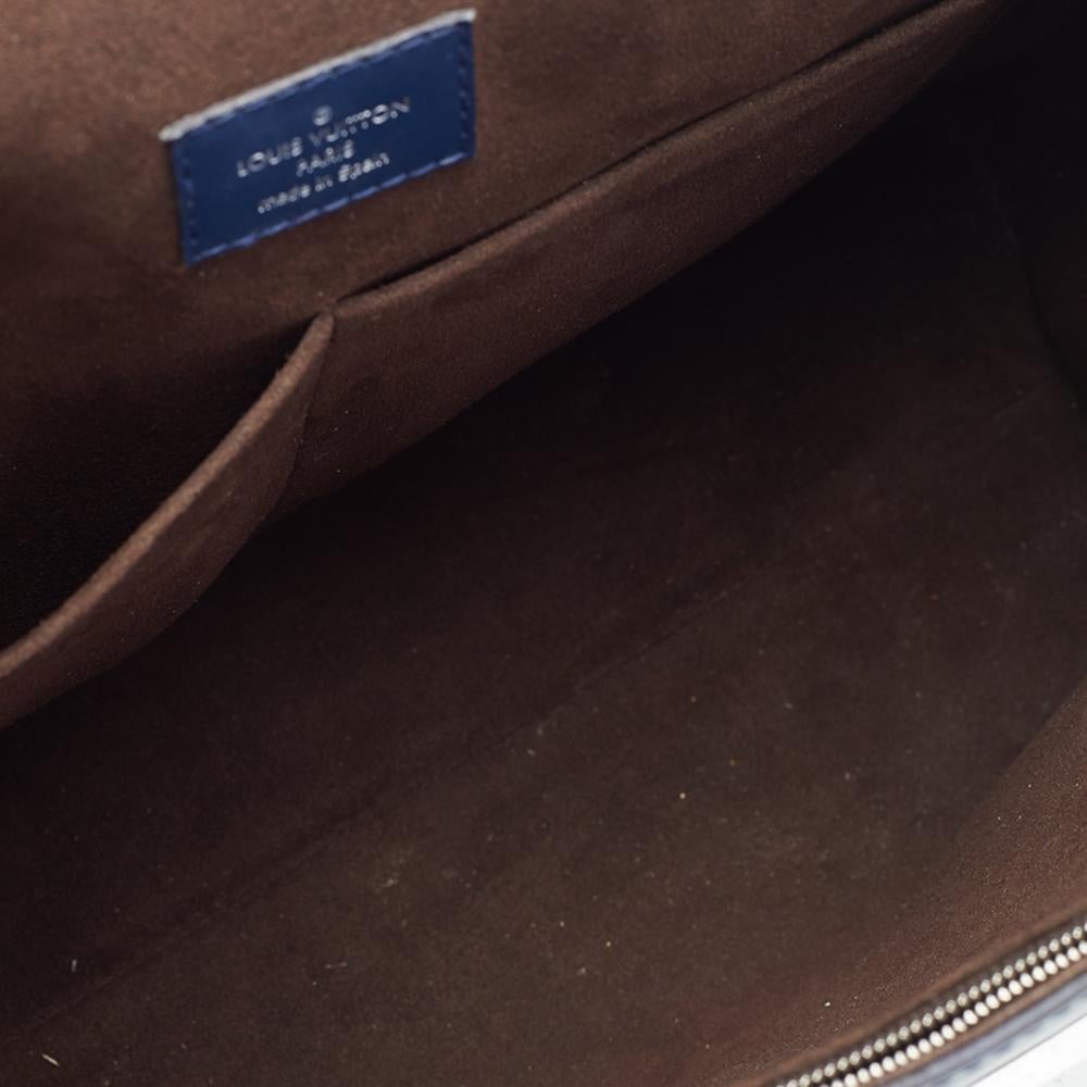 indigo leather