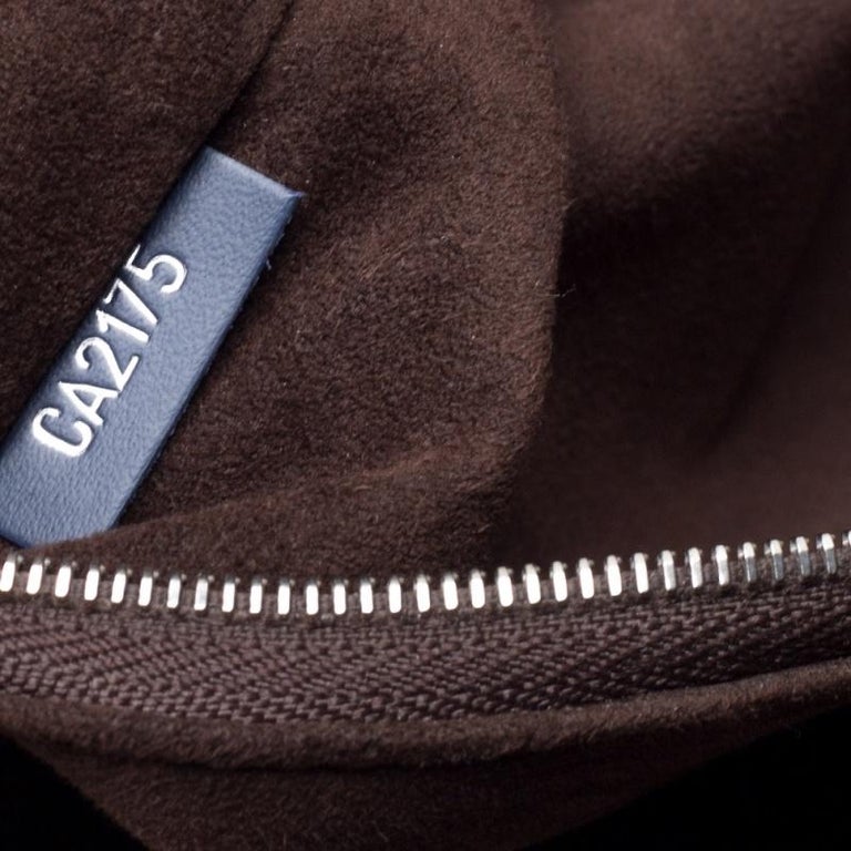 Louis Vuitton Indigo Epi Leather Cluny MM Bag 3