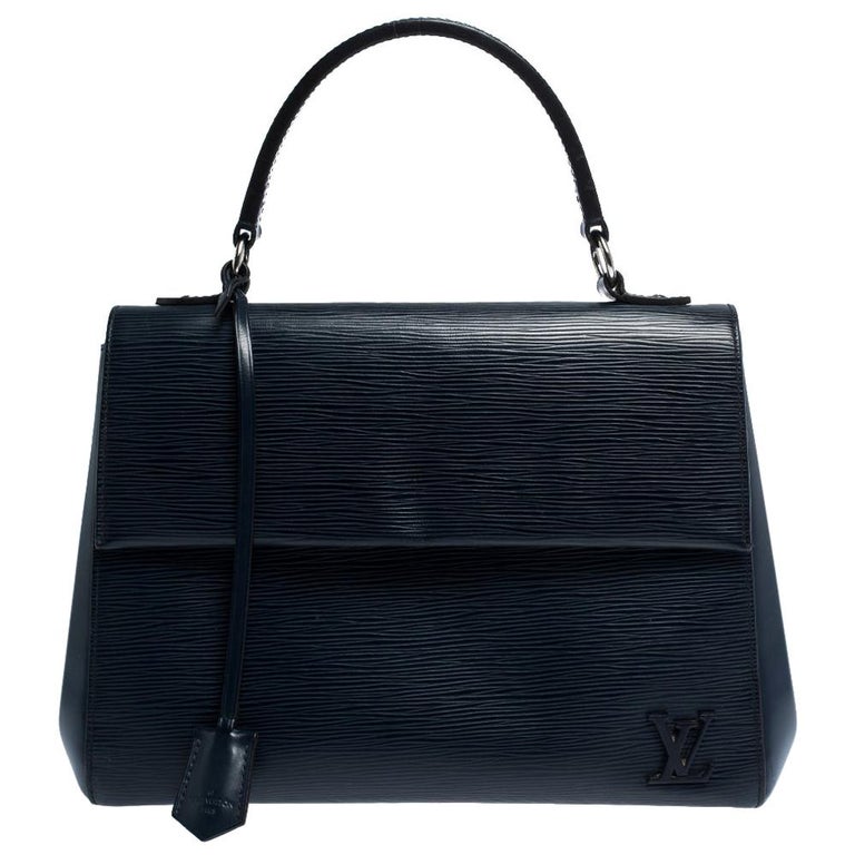 Louis Vuitton Indigo Epi Leather Cluny MM Bag at 1stDibs
