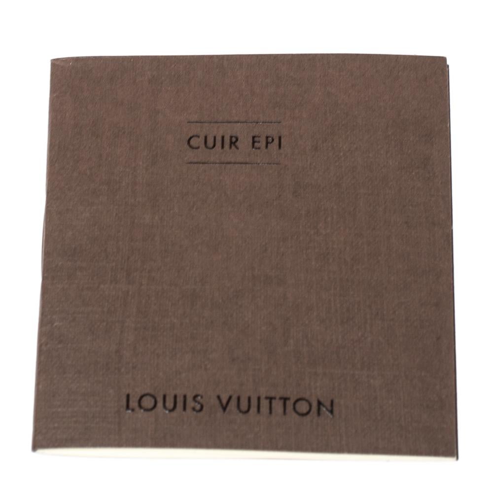Louis Vuitton Indigo Epi Leather Petit Noe Bag In Good Condition In Dubai, Al Qouz 2