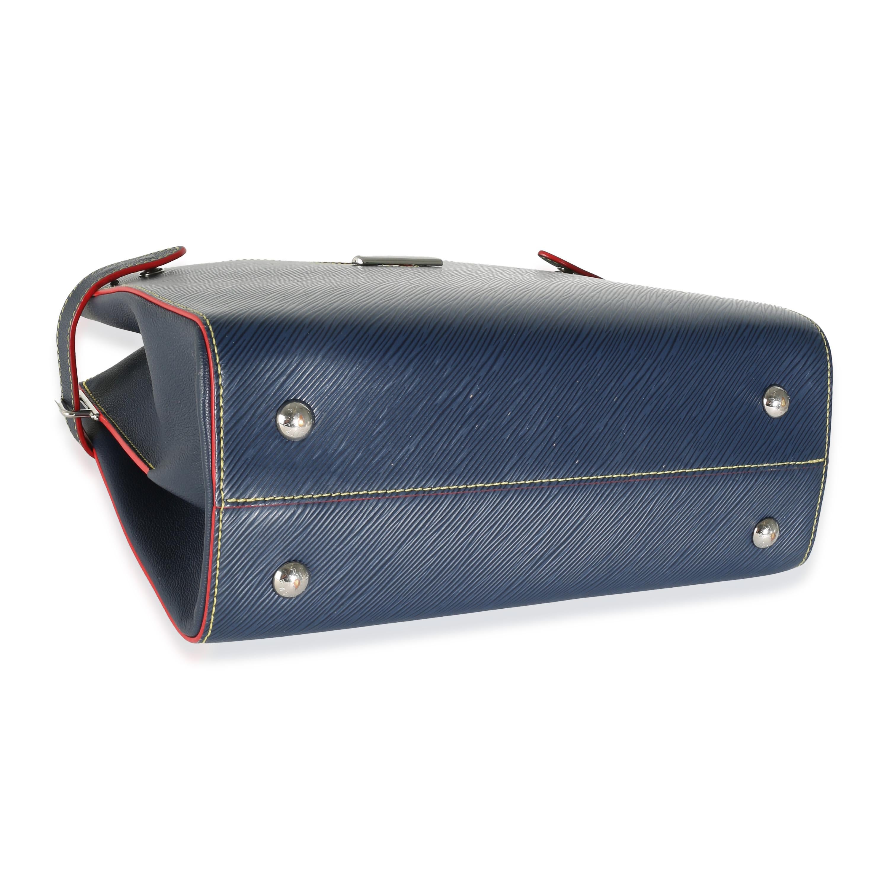 Louis Vuitton - Fourre-tout Indigo Epi Twist en vente 1