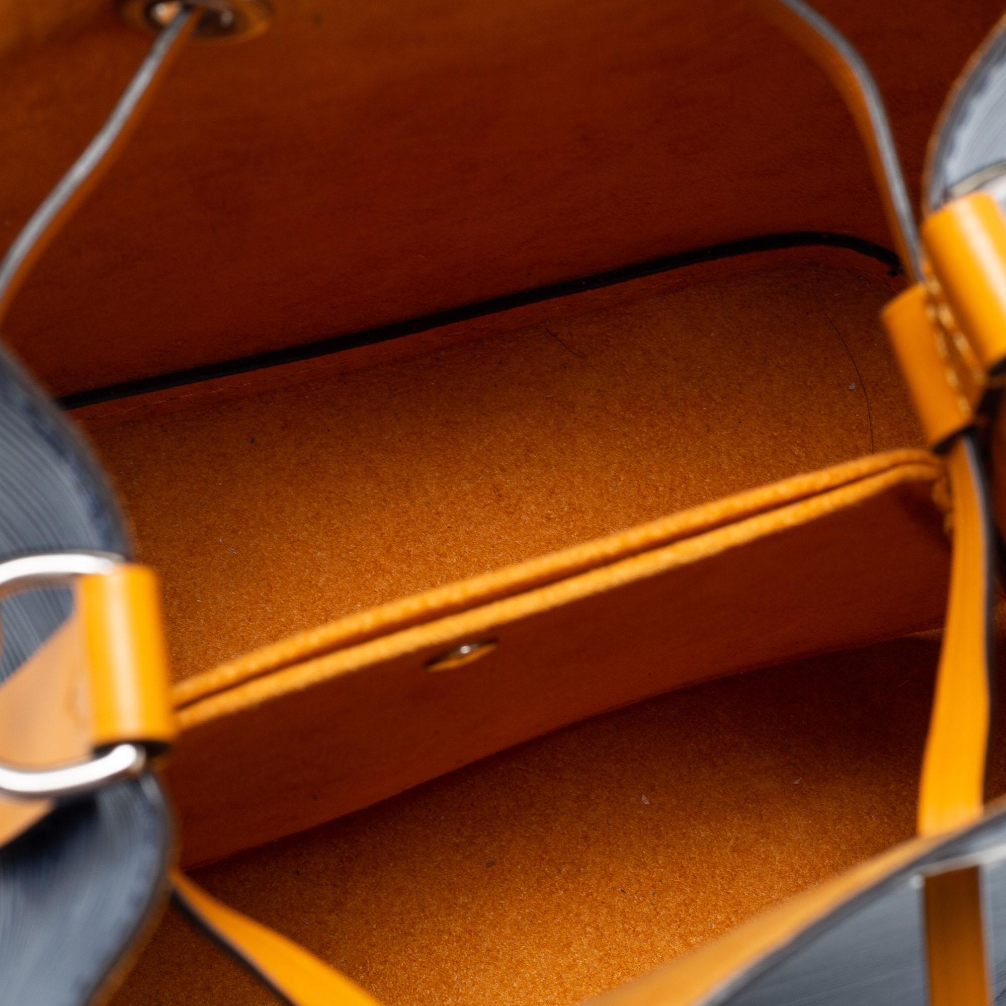 Louis Vuitton Indigo/Safran Epi Leather NeoNoe BB Bag 3