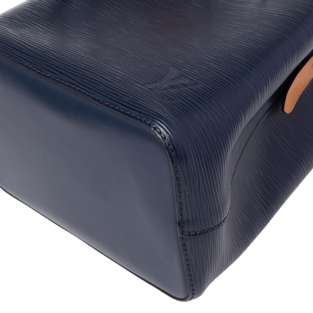 Louis Vuitton Indigo/Safran Epi Leather NéoNoé BB Bag 4
