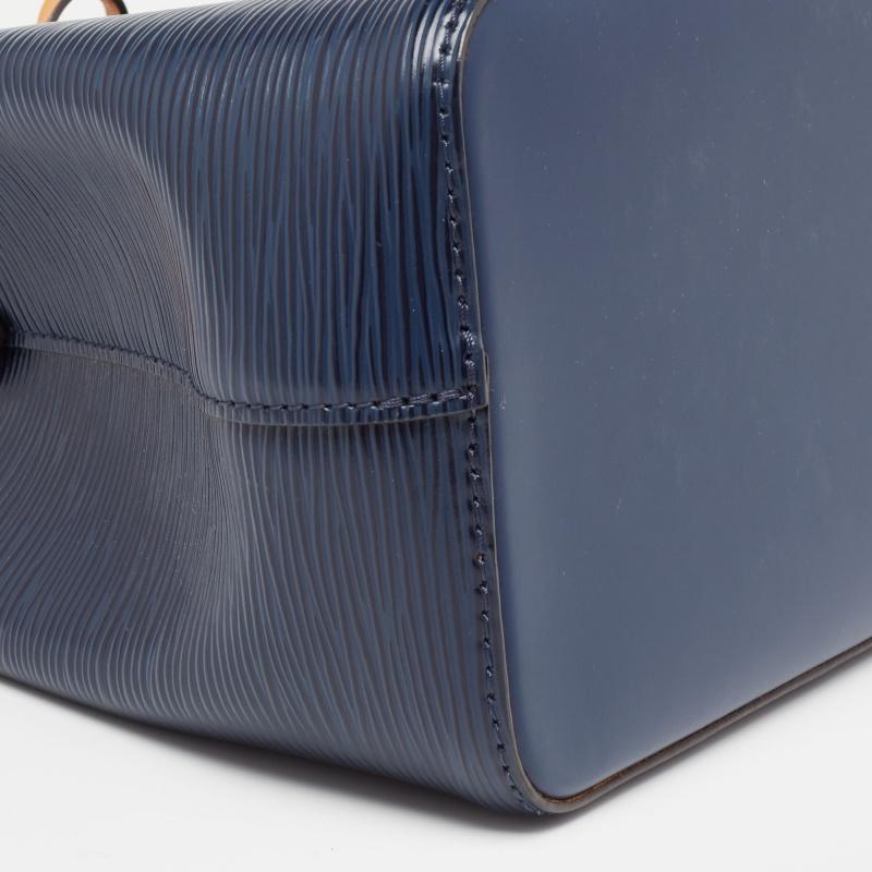 Louis Vuitton Indigo/Safran Epi Leather NeoNoe BB Bag 6