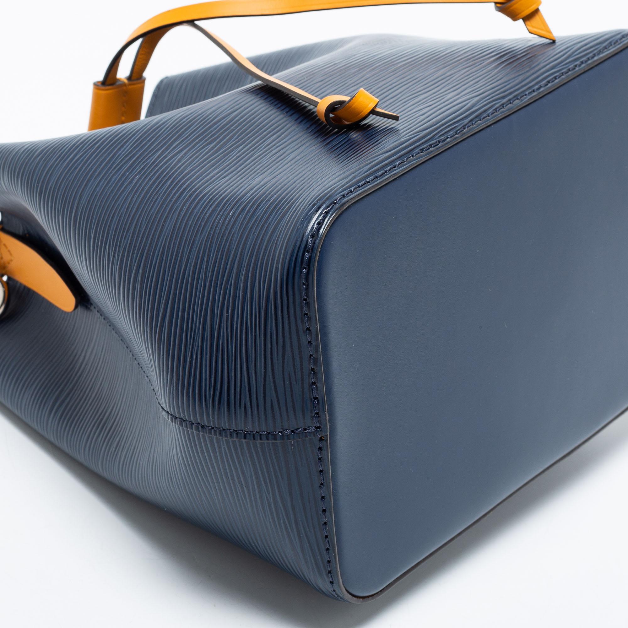 Louis Vuitton Indigo/Safran Epi Leather NeoNoe BB Bag 6