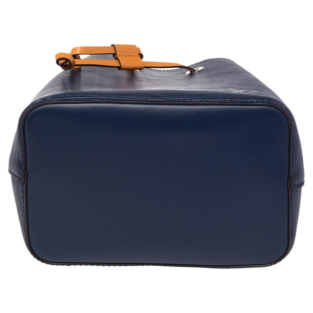Black Louis Vuitton Indigo/Safran Epi Leather NéoNoé BB Bag