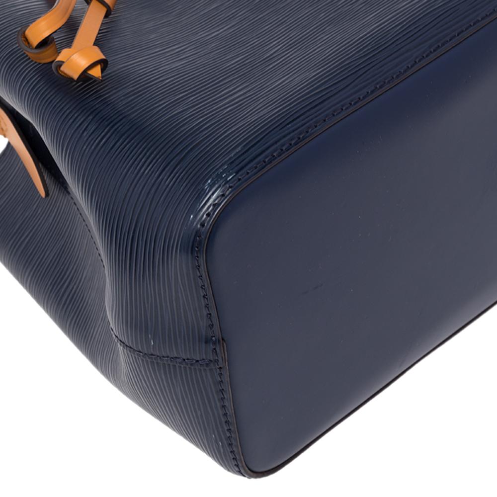 Louis Vuitton Indigo/Safran Epi Leather NéoNoé BB Bag 1