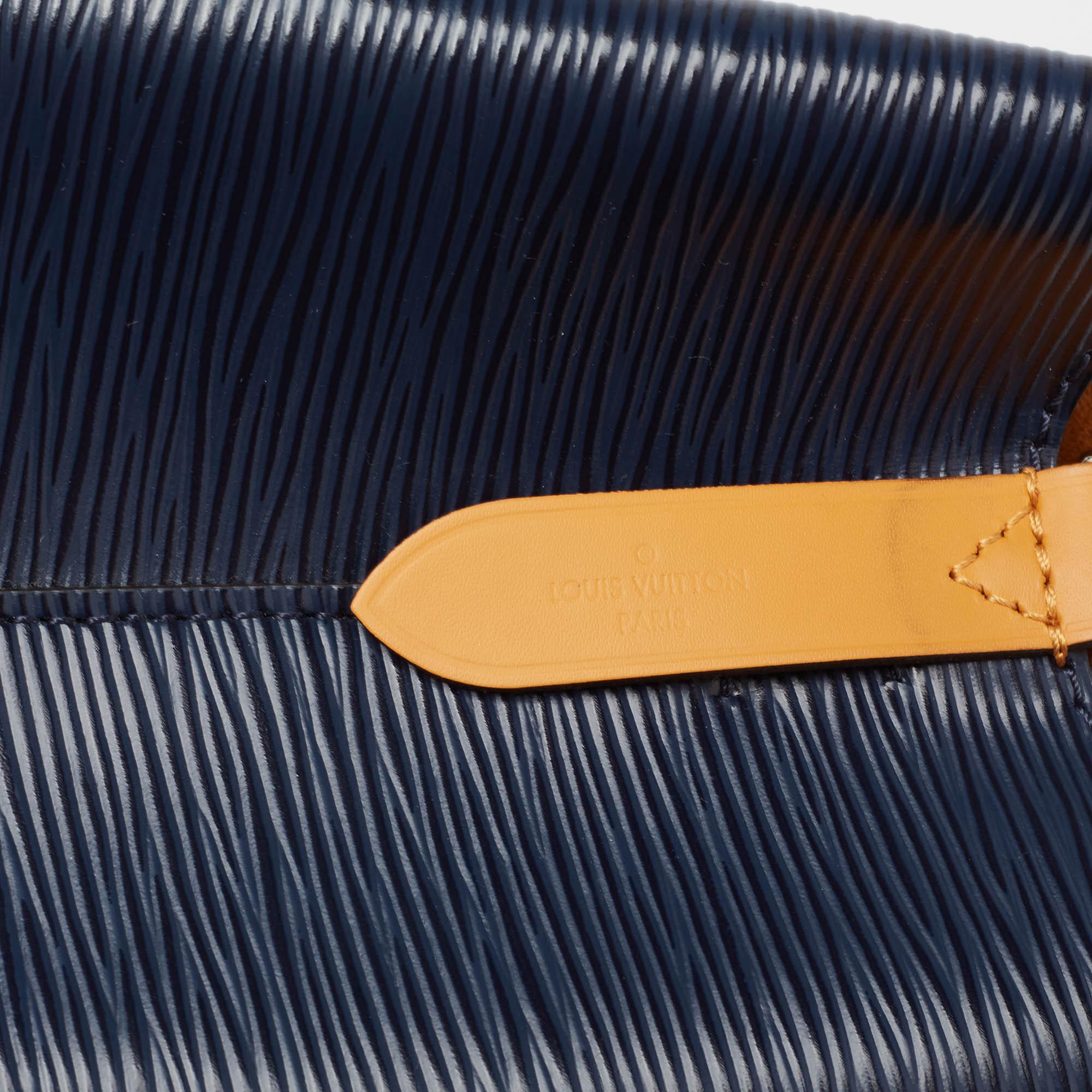 Louis Vuitton Indigo/Safran Epi Leather NeoNoe BB Bag 2