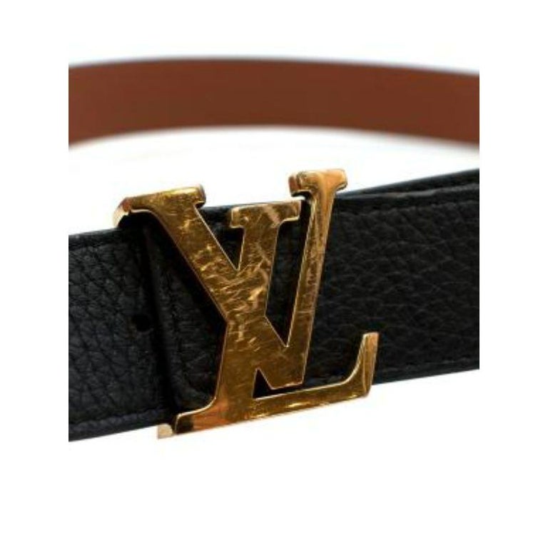Louis Vuitton® Pretty LV 30MM Reversible Belt Beige. Size 85 Cm in