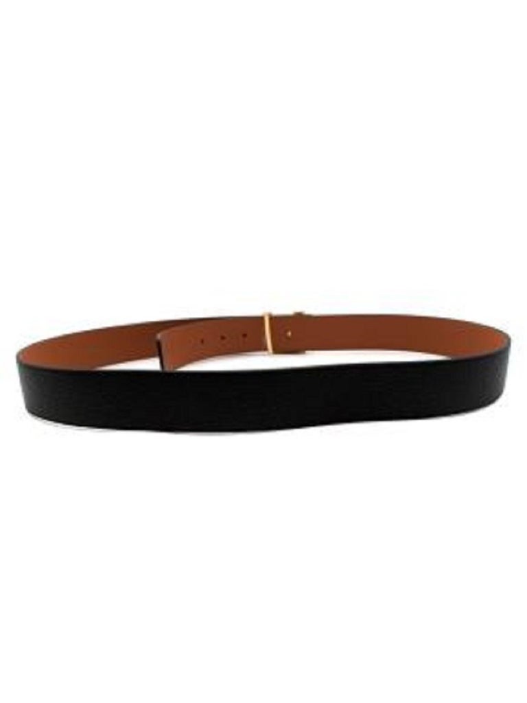Louis Vuitton Calfskin Reversible Initiales 40mm Belt - Size 44 / 110 –  LuxeDH