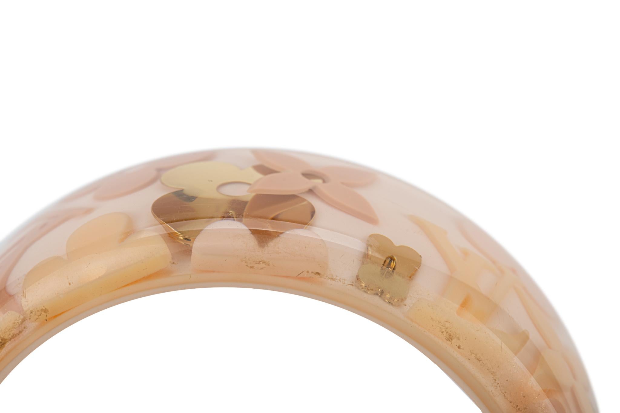 louis vuitton resin bracelet