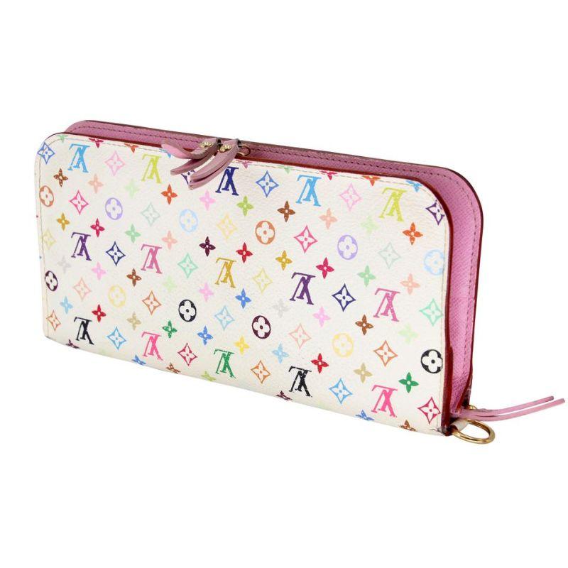 Louis Vuitton Insolite Damier Monogram Canvas Wallet LV-0310N-0067

The Louis Vuitton White Monogram Multicolore Insolite Wallet is the best all-in-one accessory you will ever need. With its roomy capacity and multiple slots, this wallet makes for a
