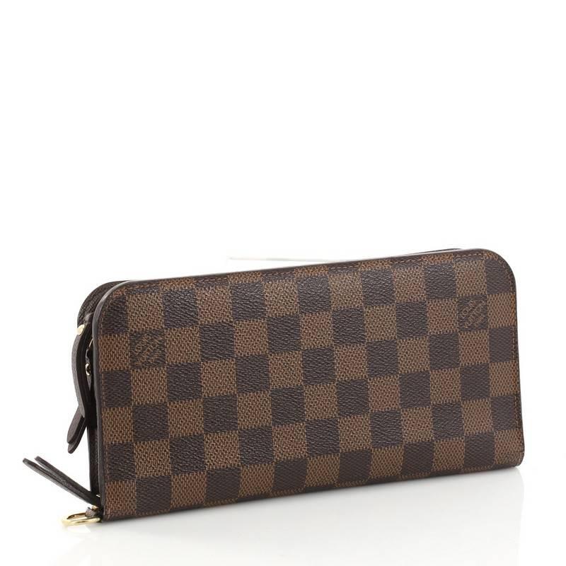 Black Louis Vuitton Insolite Wallet Damier
