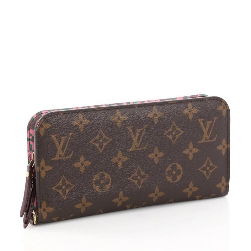 Black Louis Vuitton Insolite Wallet Limited Edition Monogram Canvas
