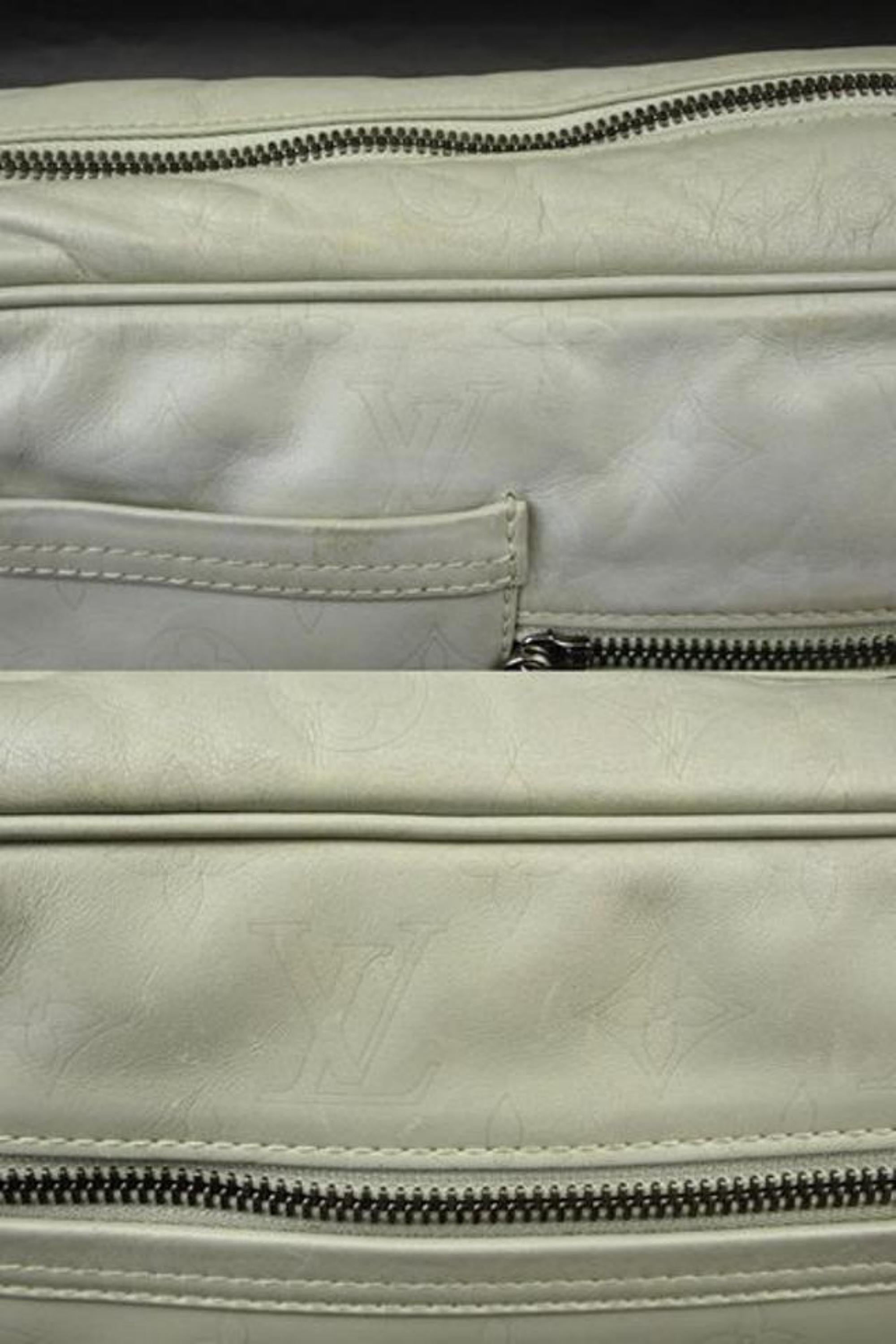 Gray Louis Vuitton Inventeur Monogram Defile Irvington Crossbody 218991 Shoulder Bag For Sale