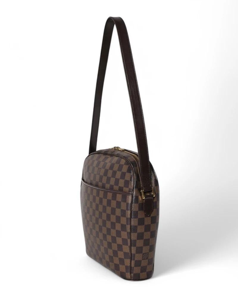 Black Louis Vuitton Ipanema GM Damier Ebene