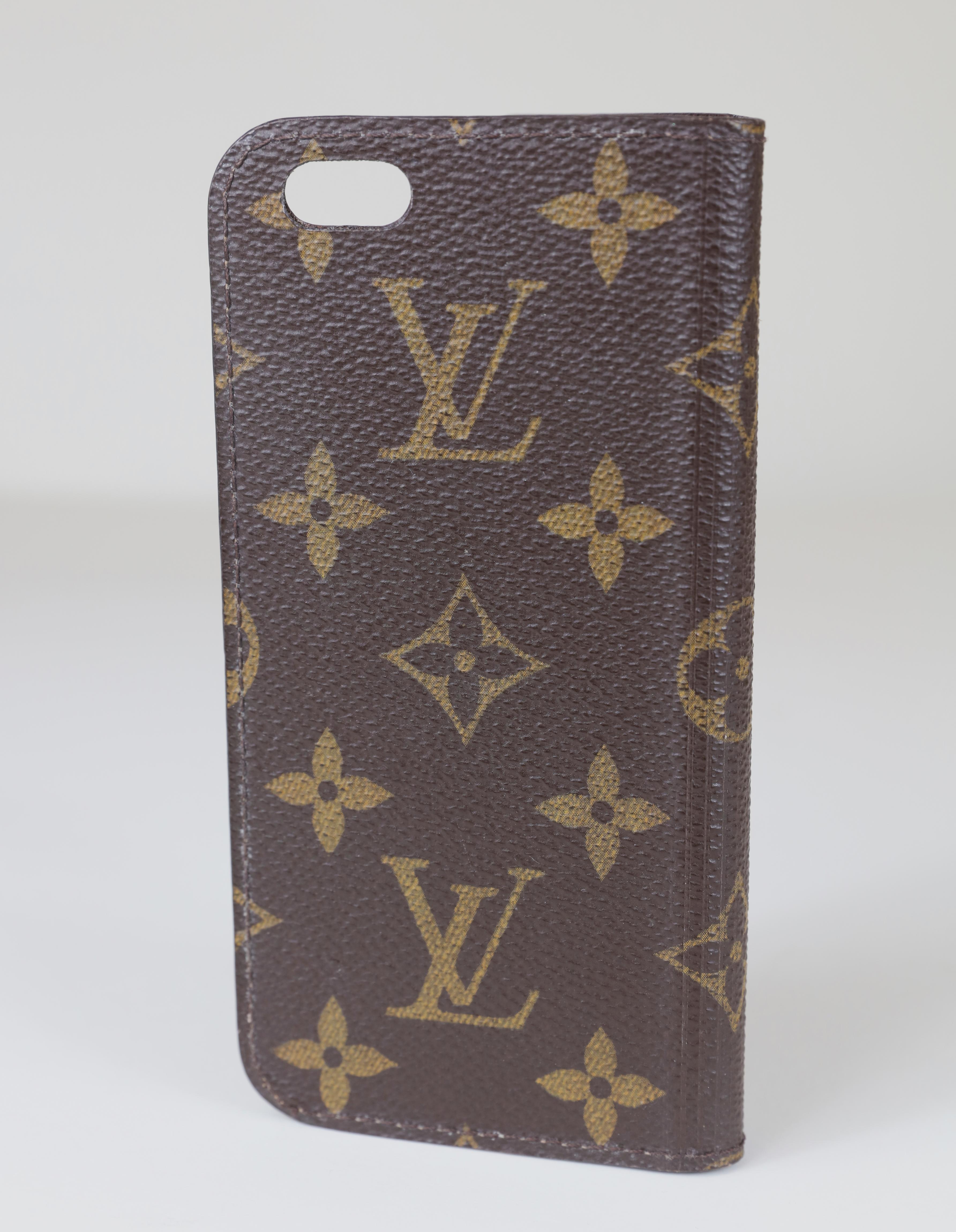 Louis Vuitton iPhone 8 Monogramm-Hülle (Schwarz)