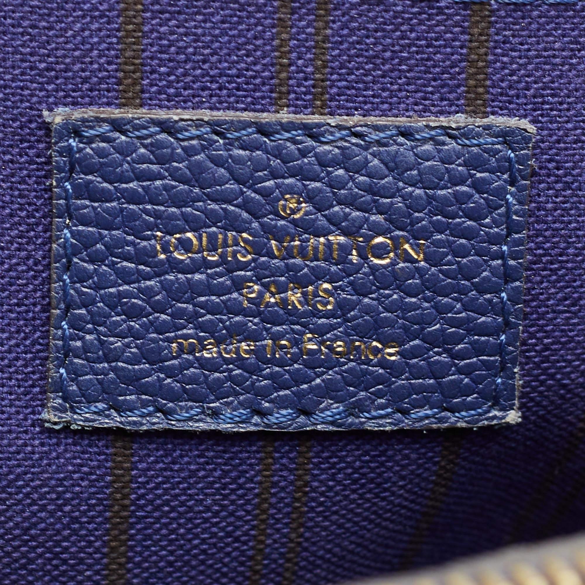 Louis Vuitton Iris Monogram Empreinte Montaigne MM Bag 13
