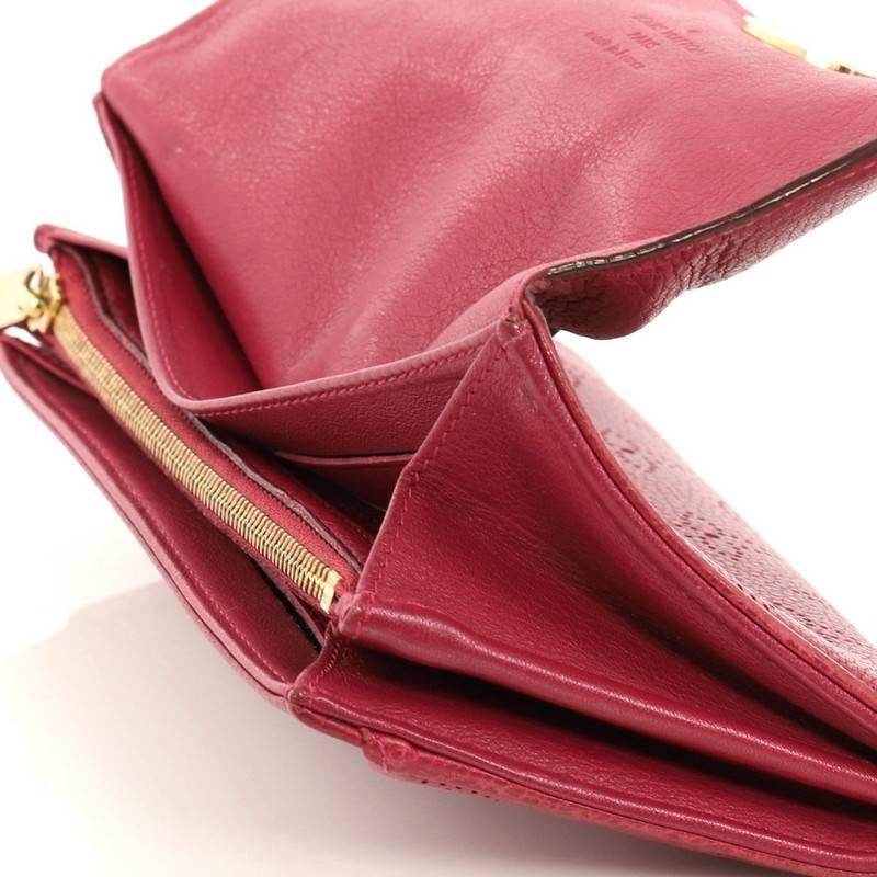 Louis Vuitton Iris Wallet Mahina Leather 3