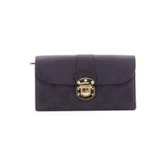 Louis Vuitton Iris Wallet Mahina Leather 